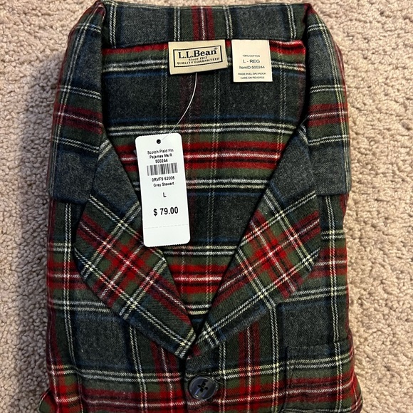 L.L. Bean Other - LL Bean Men’s Scotch Plaid Pajamas